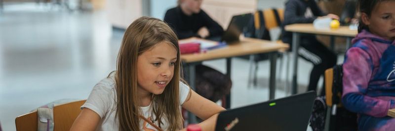 Børn der undervises