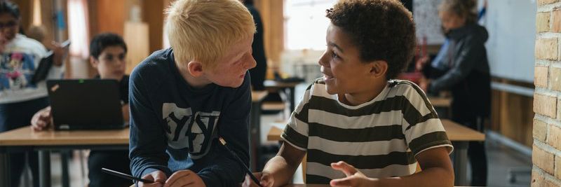 Børn der undervises