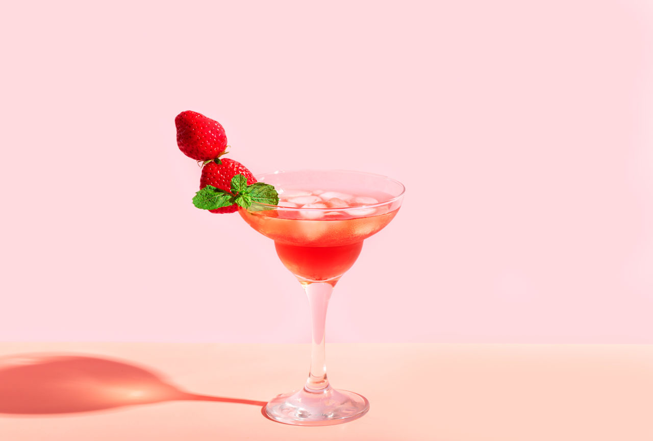 Alkoholfri Strawberry daiquiri