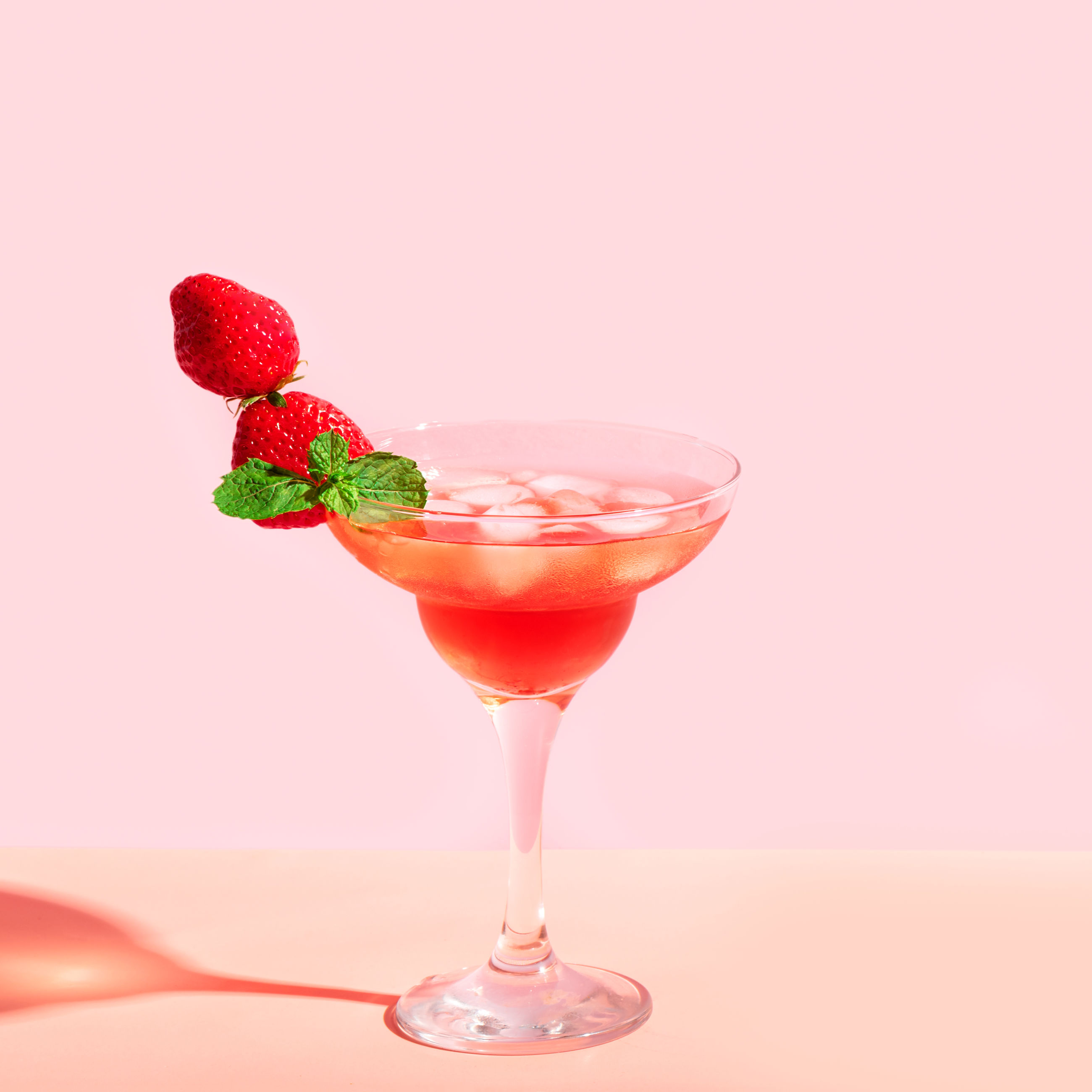 Alkoholfri Strawberry daiquiri