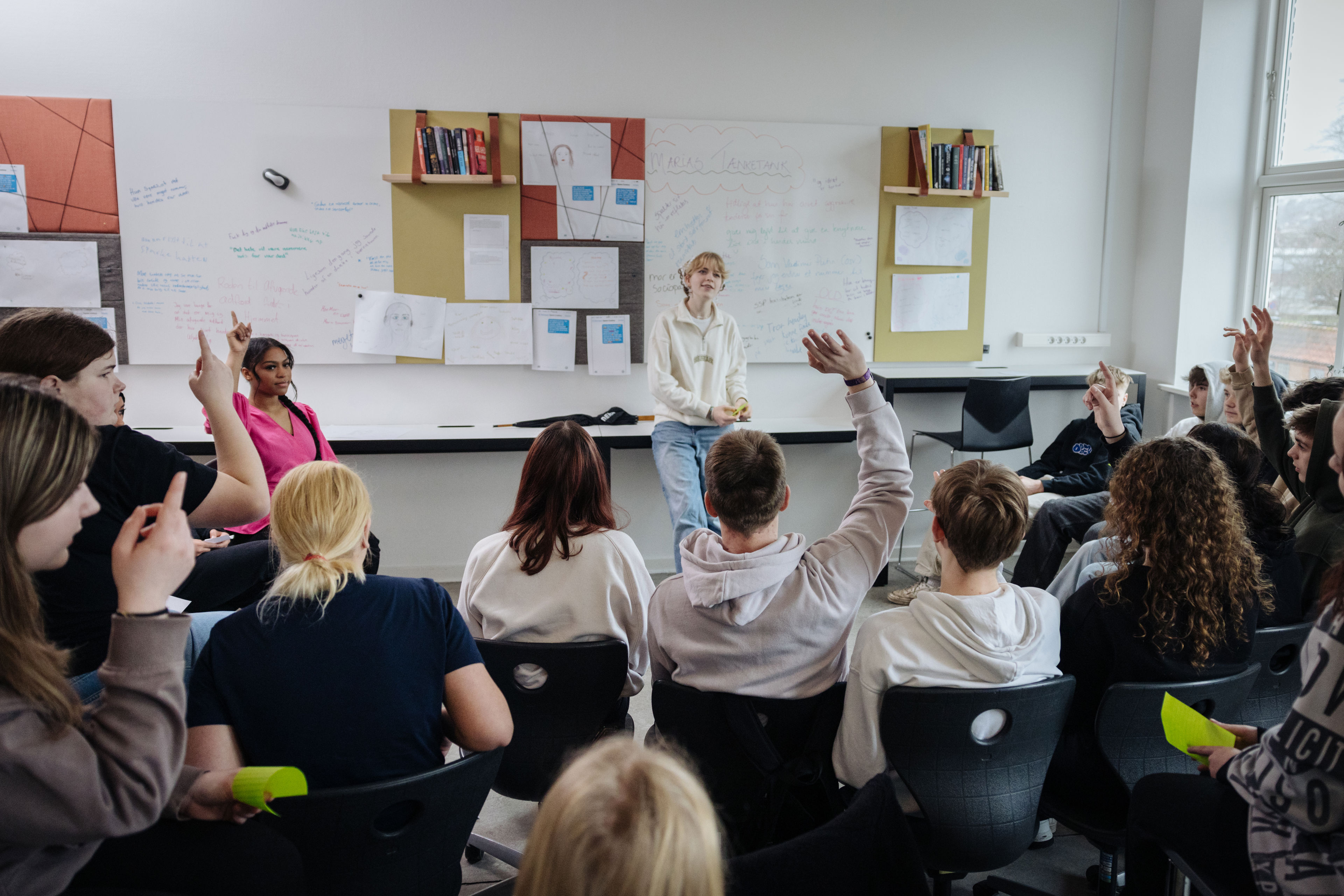 Elever i skoleklasse