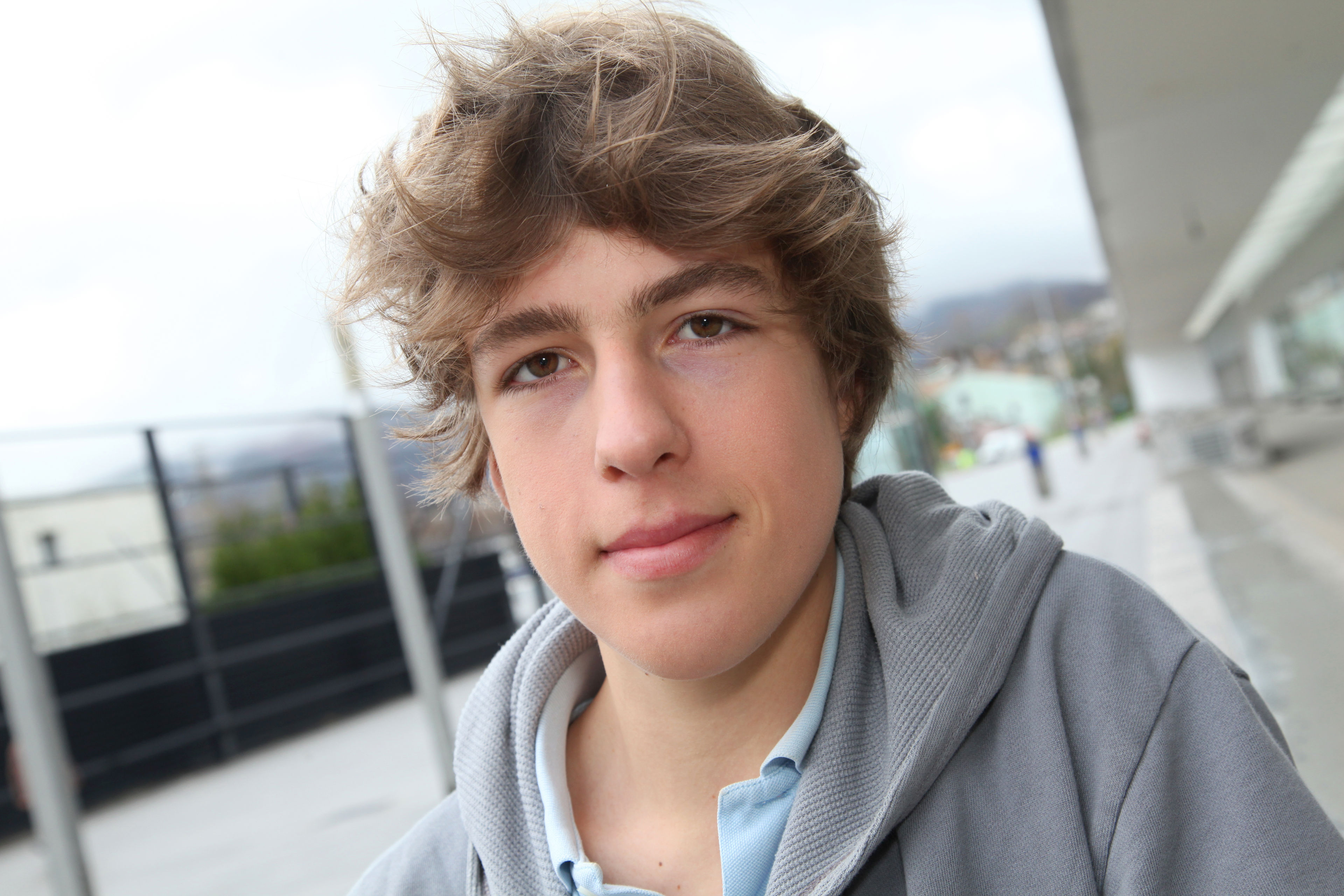 Portræt af ung mand