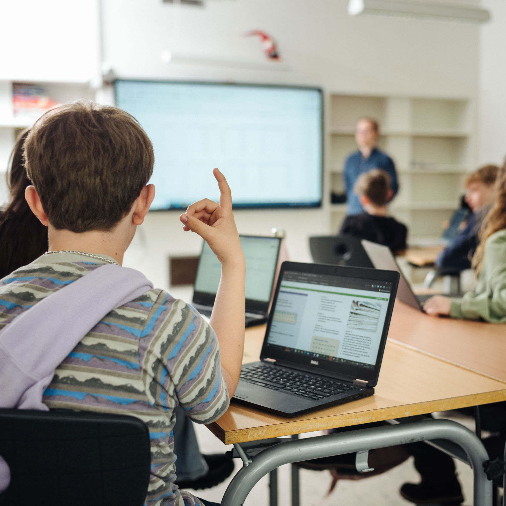 Børn der undervises